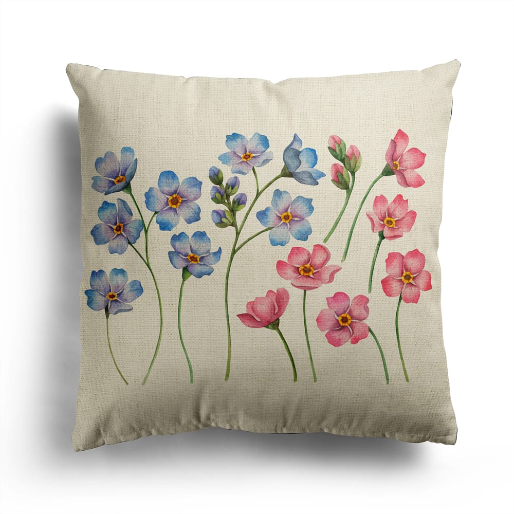 Water Resistant Printed Cushion - Spring#1