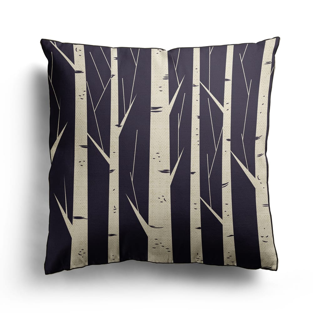Water Resistant Printed Cushion - Forest