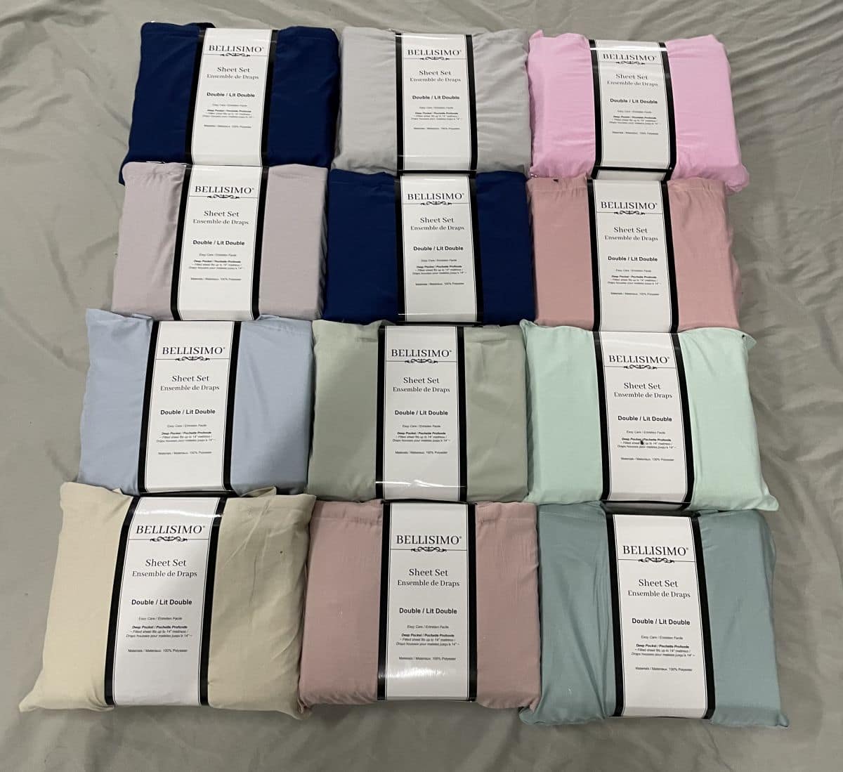 Bellisimo - 4PC Sheet Set (for 14" mattresses) - Solid (King) - Image 3
