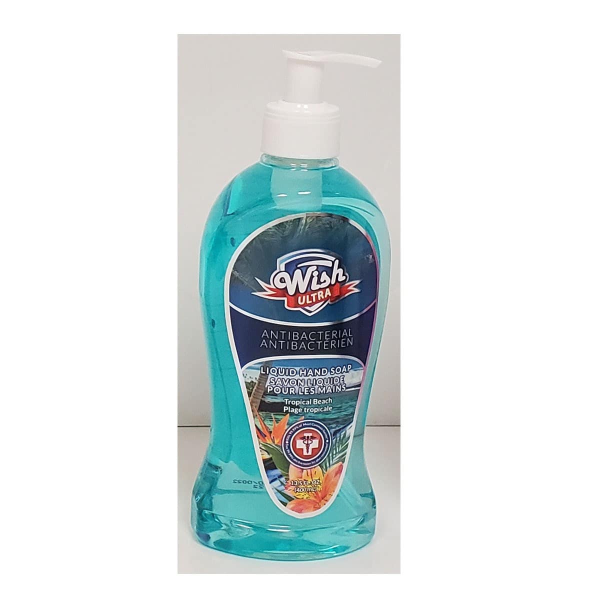 Wish Ultra Liquid Hand Soap - Tropical Beach (13.5 fl oz / 400 mL)
