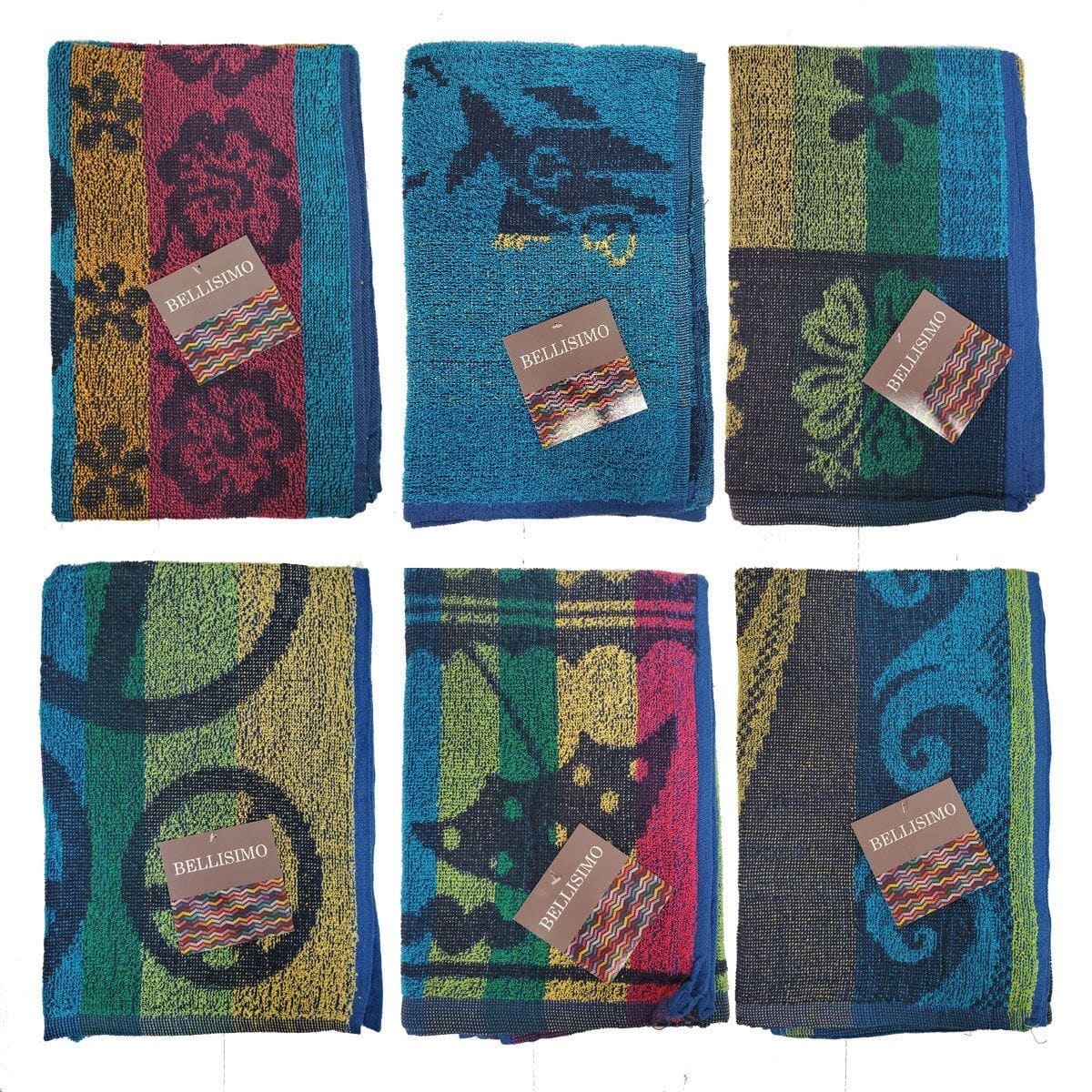 BELLISIMO - Jacquard Beach Towel 29"x59"