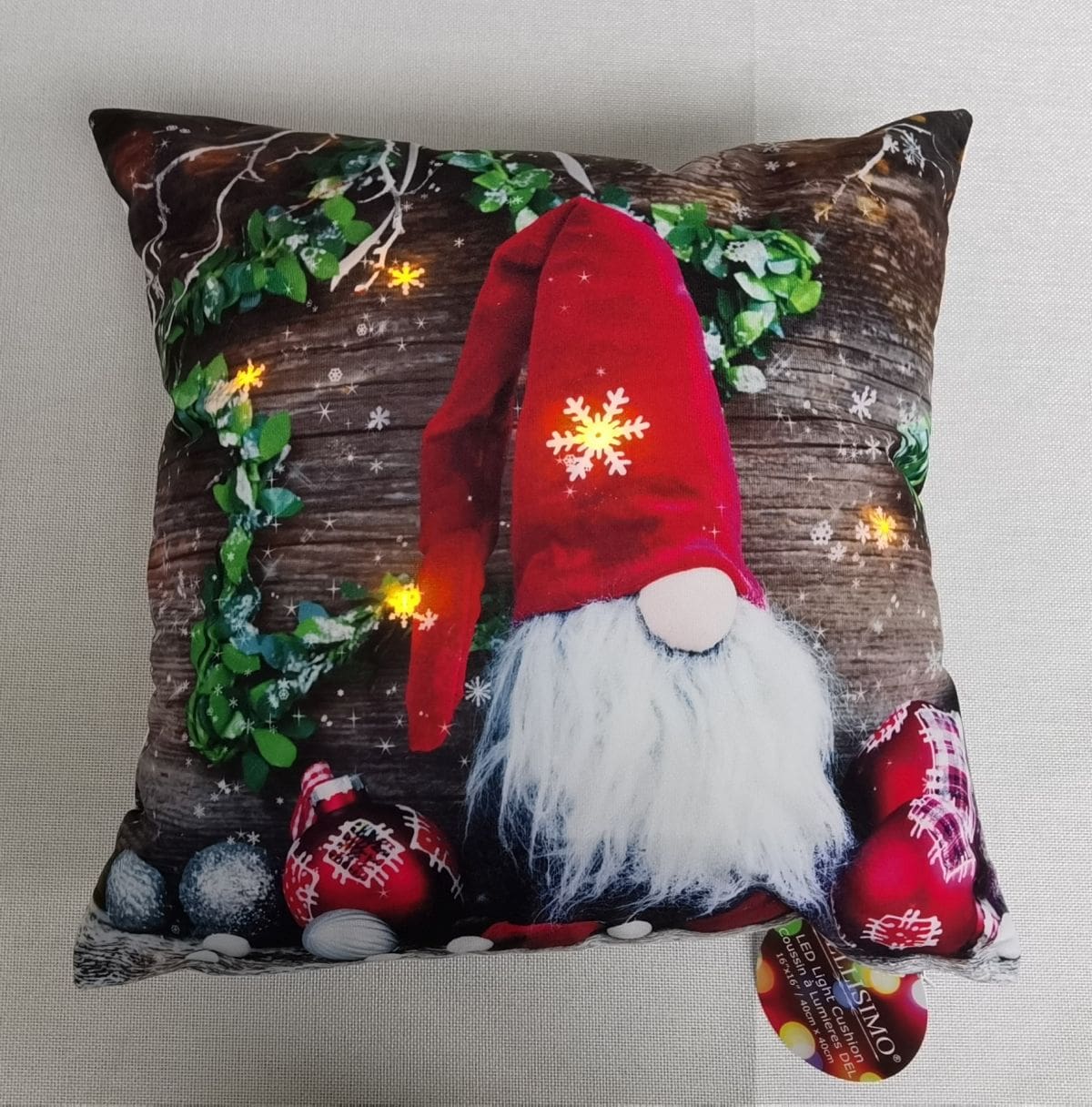 BELLISIMO - LED Christmas Cushions (16"x16") - Image 4