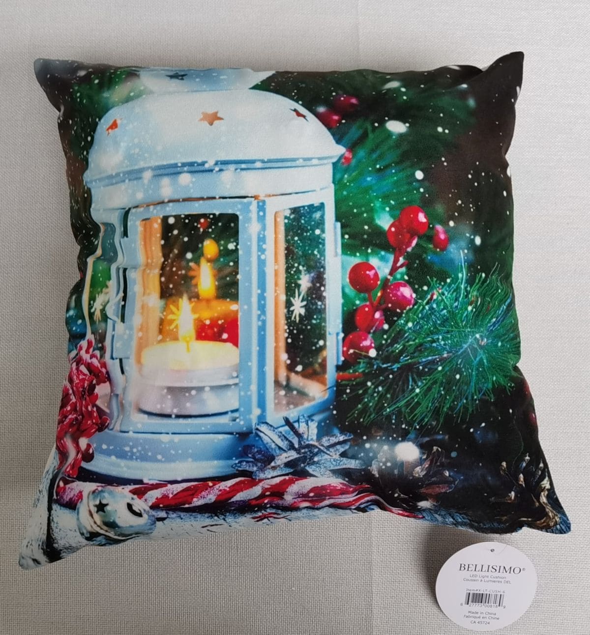 BELLISIMO - LED Christmas Cushions (16"x16") - Image 8