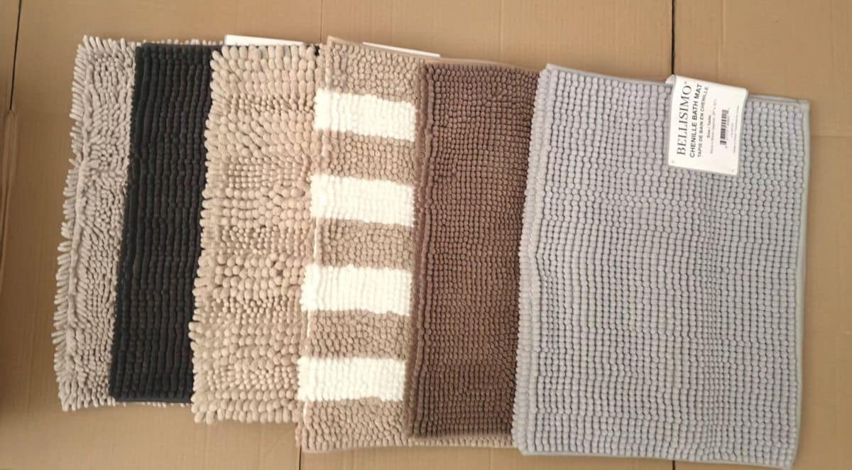 Chenille Bath Mat with SEBS Backing (24"x36") - Image 5