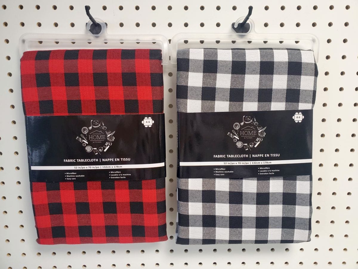 Johnson Home - Kitchen Table Cloth - CHECKS 60"x104"