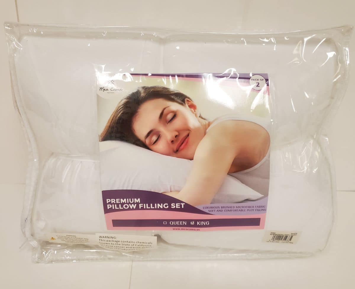 Mea Cama Portugal - 2pk Super Soft Pillow King
