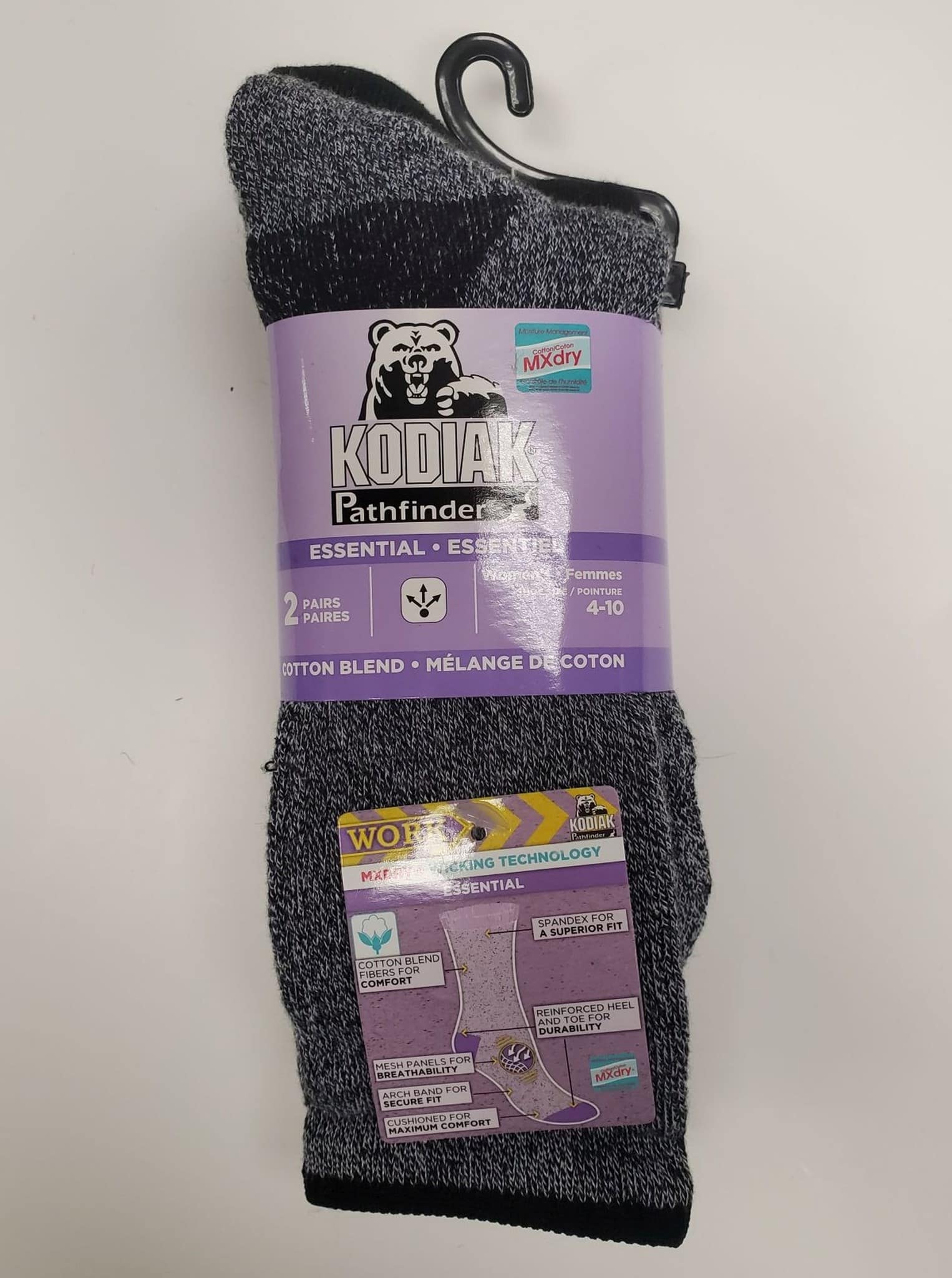 KODIAK Pathfinder Women - 2PK - Black / Grey