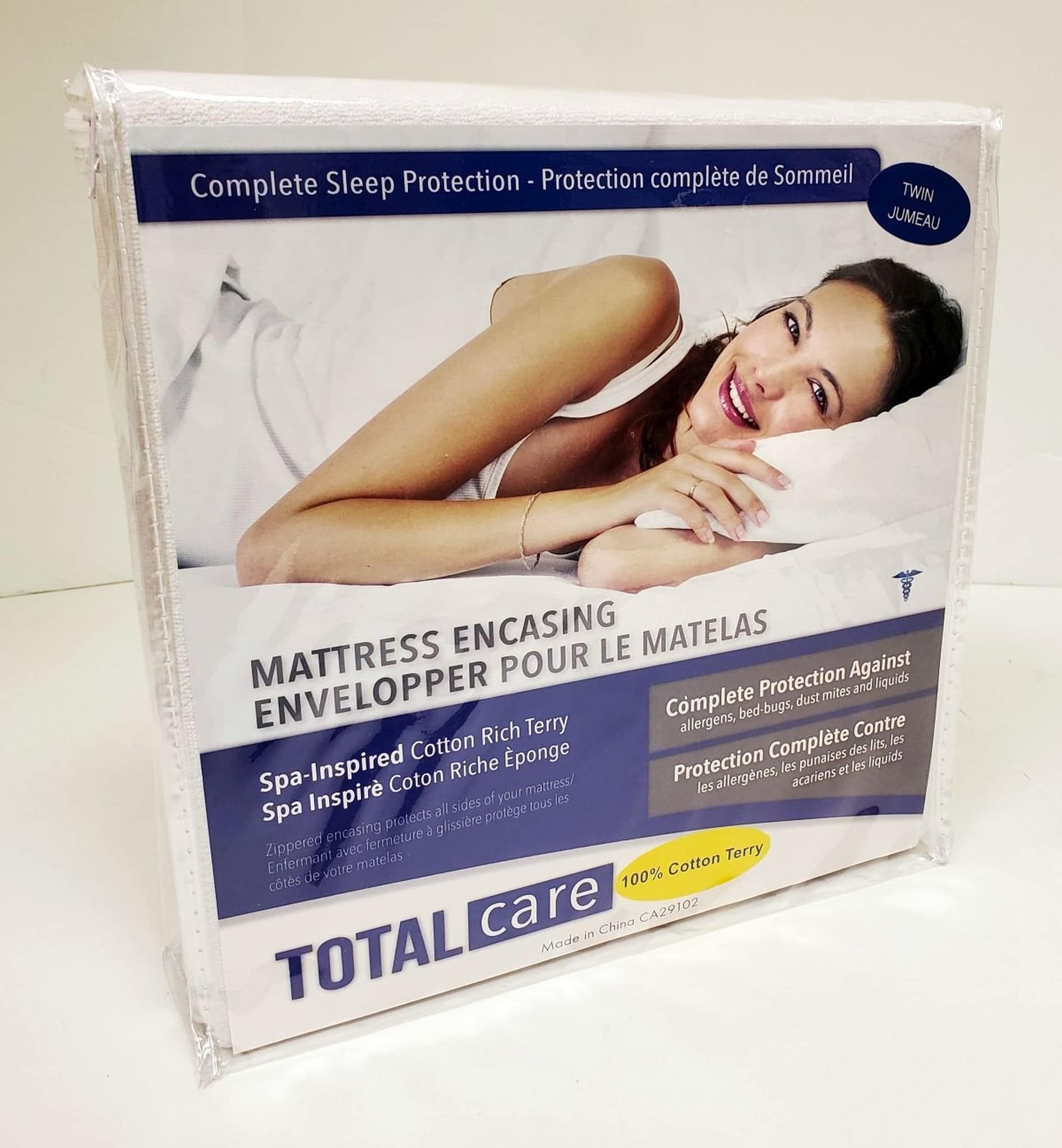 Terry Top Waterproof Mattress Encasement (Twin)