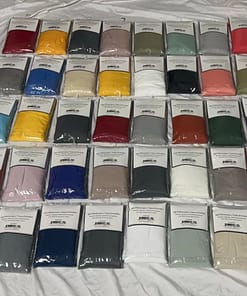 Bellisimo MF Solid Pillowcases 2pk - King (20"x40") - Image 2