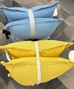 2PK Textured Cushions 20"x20" (2 colors) - Image 2
