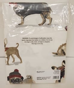 Flannel Fitted Sheet - Queen (Stylish Dogs) - Image 2