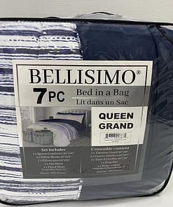 7PC Bed in a Bag – in 4 Patterns (Queen) / Asst#2 - Image 6