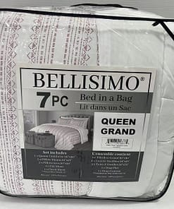 7PC Bed in a Bag – in 4 Patterns (Queen) / Asst#2 - Image 8