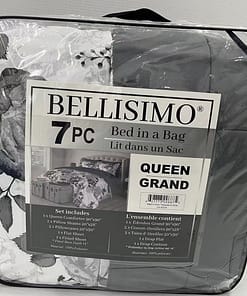 7PC Bed in a Bag – in 4 Patterns (King) / Asst#1 - Image 9
