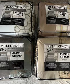 5PC Jacquard Comforter Sets - Assorted Prints (Queen) - Image 7