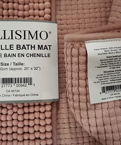 Chenille Bath Mat with SEBS Backing (16"x24") - Image 9