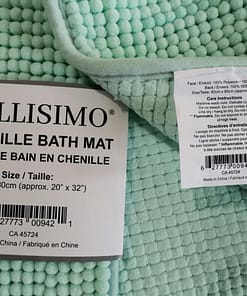 Chenille Bath Mat with SEBS Backing (16"x24") - Image 2