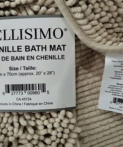 Chenille Bath Mat with SEBS Backing (16"x24") - Image 10