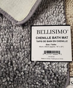 Chenille Bath Mat with TPR Backing (16"x24") * Heavy - Image 6