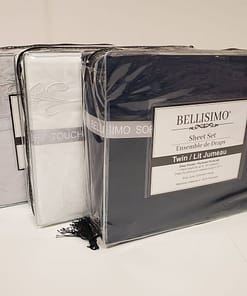 Bellisimo 4PC Sheet Set (Embroidered Pillowcases D#1) - Assorted Colors (Twin) - Image 3