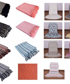 Woven Throws 50"x60" - Assorted - Image 3