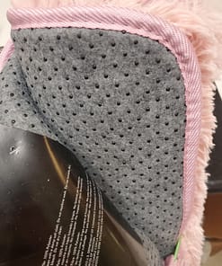 Shag Area Rug - Pink (Approx 4' x 6') - Image 3
