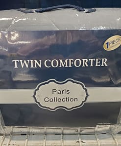 Paris Collection Single Comforter Solid - Twin - Image 9