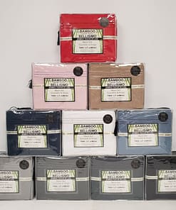 Bellisimo Bamboo Sheet Set - Twin (10 Colors)