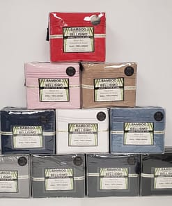 Bellisimo Bamboo Sheet Set - King (10 Colors)