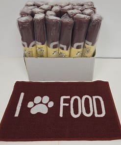 Pet Mat 16"x24" - Food (with rubber back)