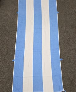 Tie and Dry - Cabana Cotton Towel (30"x70") - Blue